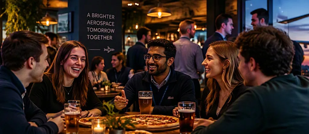 Aerospace After Hours at The Bottle of Sauce