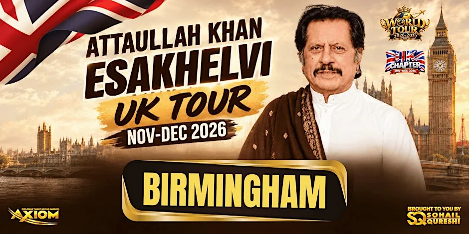 Attaullah Khan Esakhelvi (Birmingham) Concert and Interaction with fans