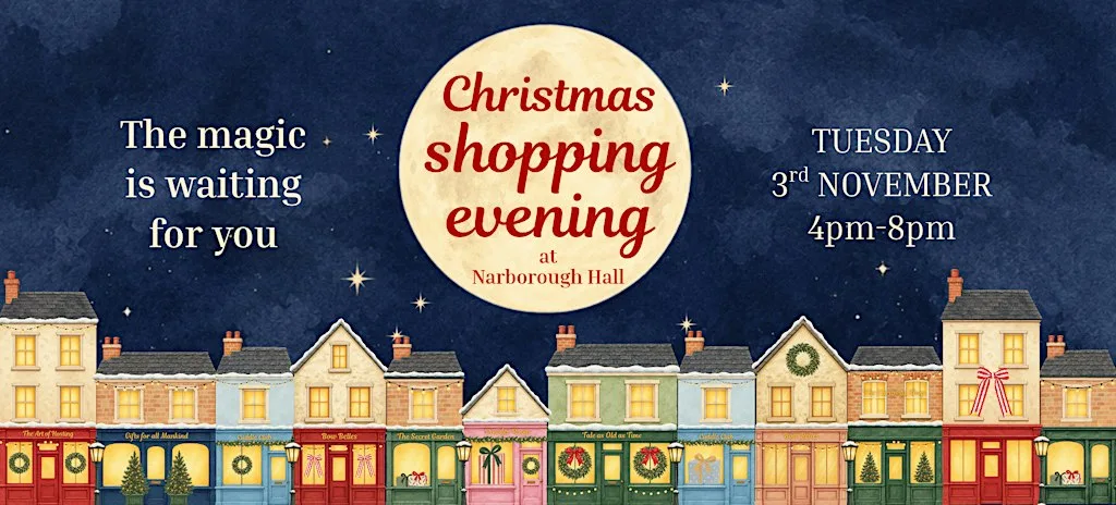 A Magical Christmas Shopping Evening at Narborough Hall at Narborough Hall