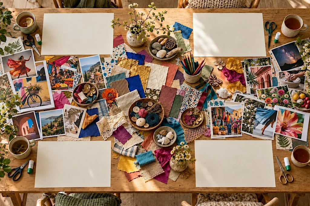 Visioning Day: A Spring Vision Board Workshop with a Twist