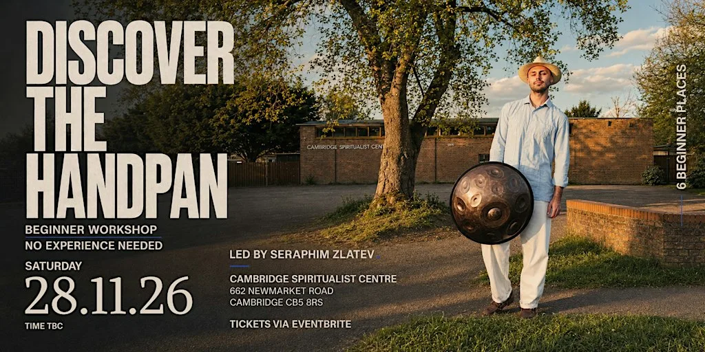 Discover The Hanpan - Beginners Handpan Workshop | Cambridge