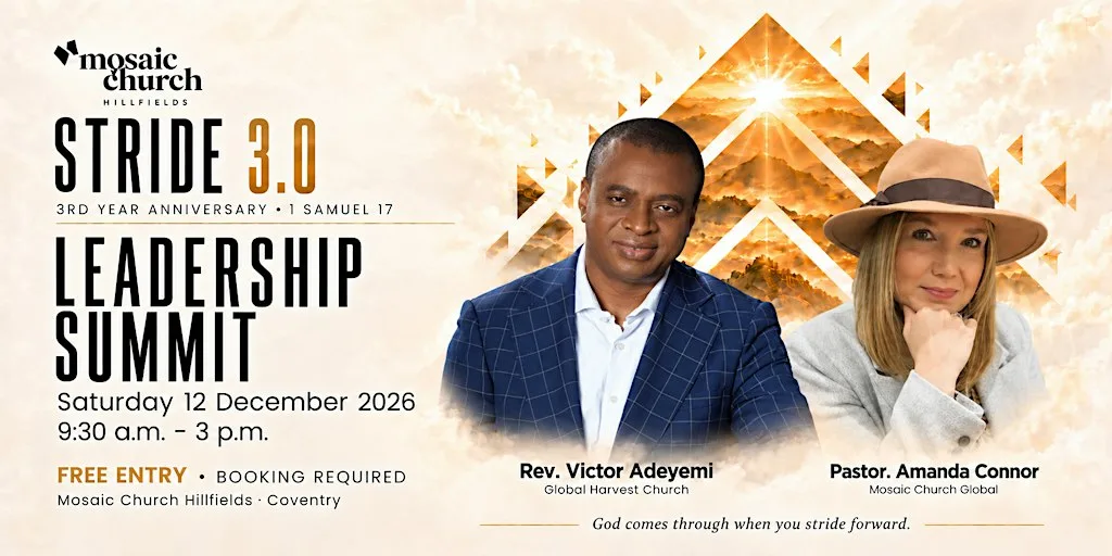 STRIDE 3.0 | Leadership Summit at Mosaic Church Hillfields Campus