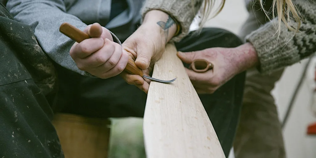Paddle Carving Course at Axe & Paddle