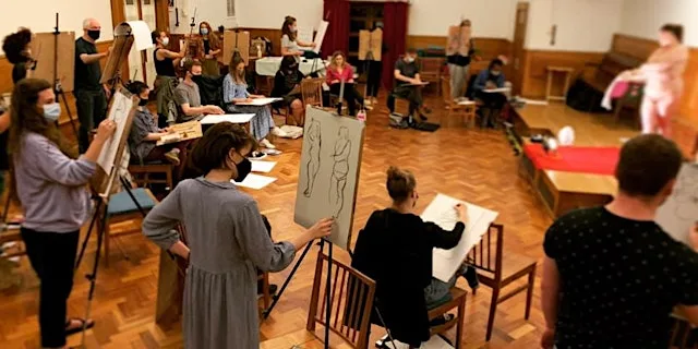 TUESDAY STUDIO: Weekly Drop in Life Drawing in Covent Garden at Quaker Meeting House Wesminster