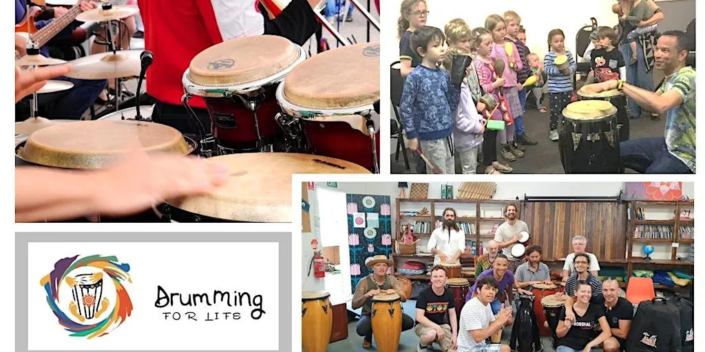 Drumming For Life "Afro-Latin" Percussion Workshop at Swansea Music Studio