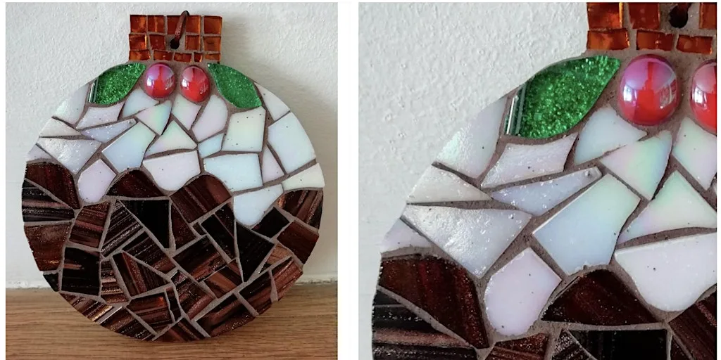 Glass Tiles Mosaic Bauble (afternoon session) at The Craft House
