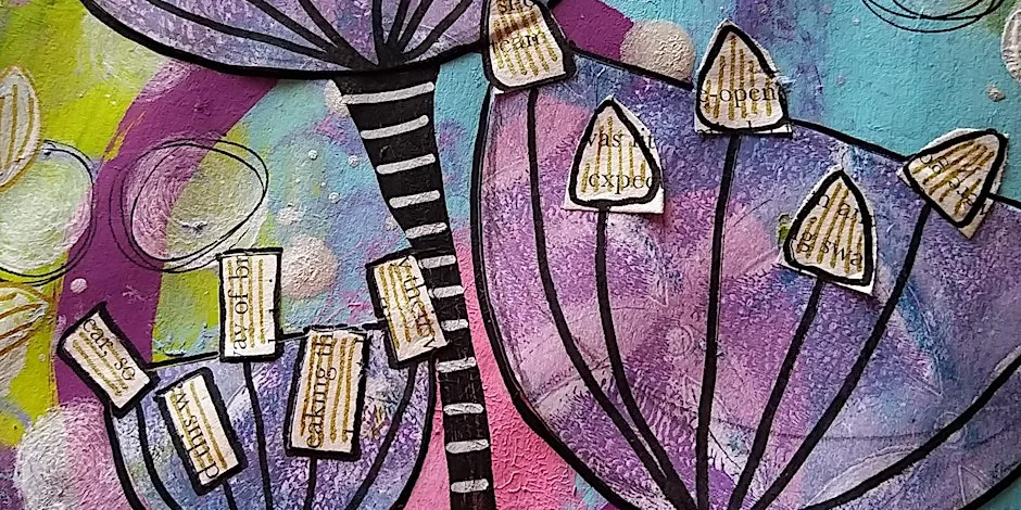 Teenage Mixed Media Art at Bodley Studio, Ford Street, Wellington, Somerset