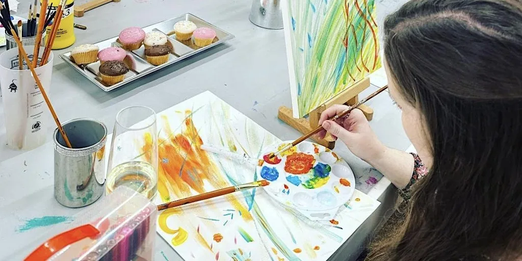 Intuitive Painting Workshop at Liberation Art Gallery