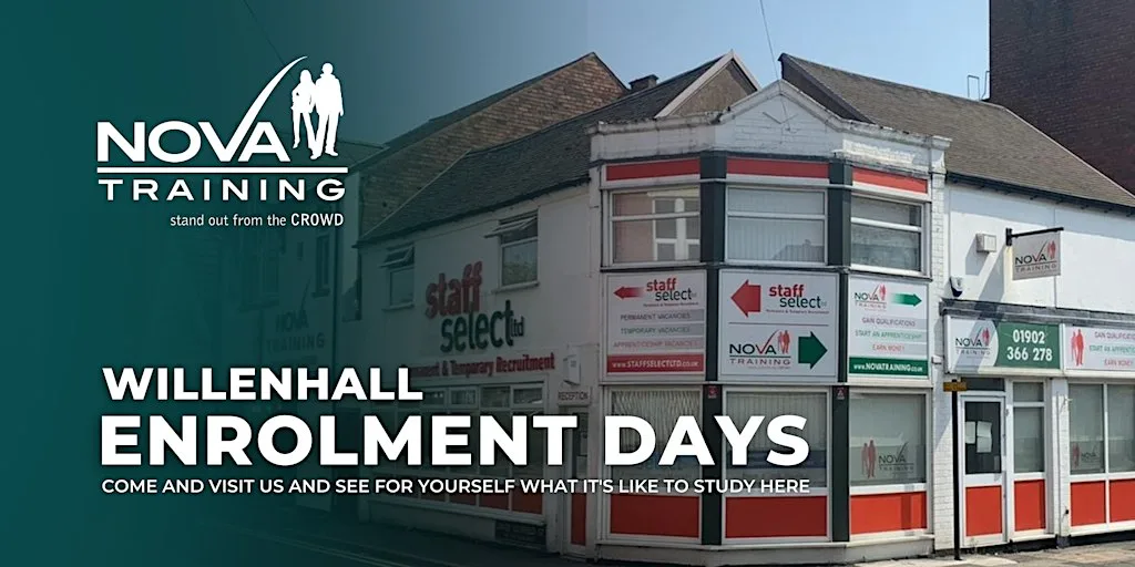 Willenhall Enrolment Day at Nova Training