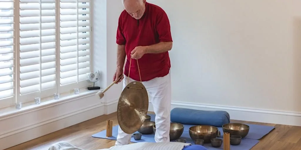 Sound Bath meditation May with Tom at Hot Yoga Dublin | YogaNextDoor | Dublin | Malahide
