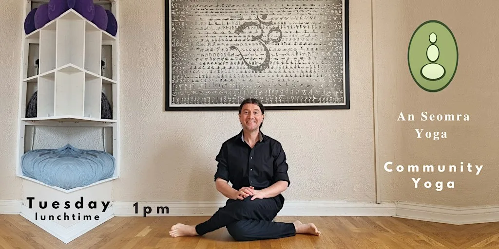 city centre COMMUNITY YOGA lunchtime at An Seomra Yoga