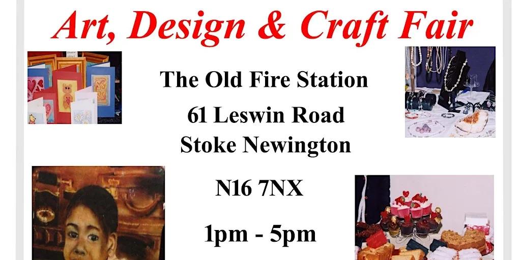 Art, Design & Craft fair at The Old Fire Station Community Centre