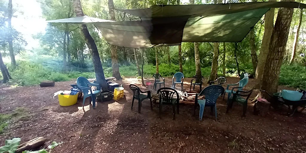 Women's Bush craft for Wellbeing at Brandon Marsh Nature Reserve