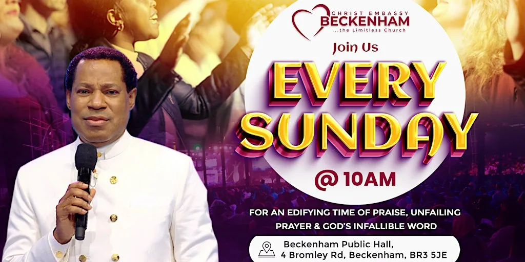 Christ Embassy Beckenham - The Limitless Church - Sunday Service at Beckenham Public Hall