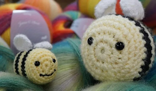 Crochet Amigurumi - Make a Bumble Bee at Franklins Salisbury