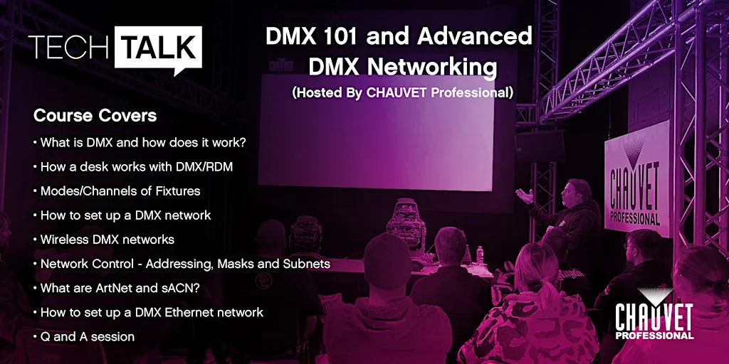 CHAUVET Professional DMX 101 and Advanced DMX Network at CHAUVET Lighting