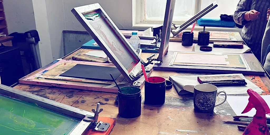 Print Club: Screen Printing Workshop Inductions at The Old Waterworks