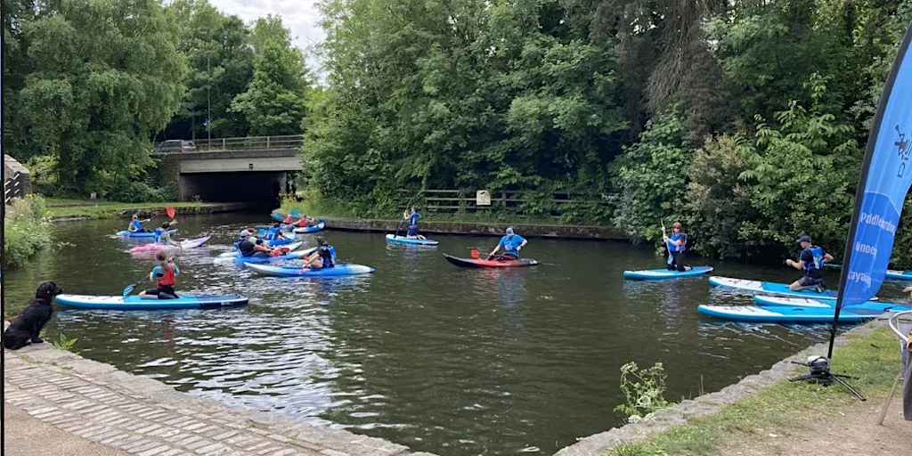 Let's Paddle-board - Pontymoile Basin at Pontymoile Basin