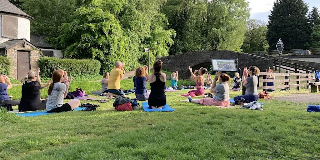 Outdoor Yoga @ Pontymoile Basin 2026 at Pontymoile Basin