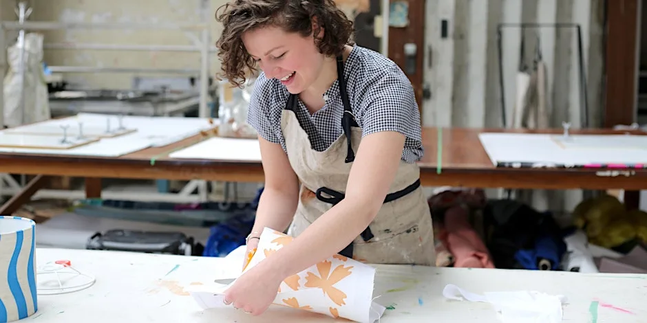 Screen Print and Construct your own Lampshade at Sunny Bank Mills Gallery