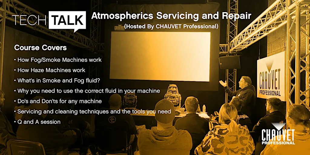 CHAUVET Professional Atmospherics Service and Repair at TSL Lighting Ltd, Gateway House
