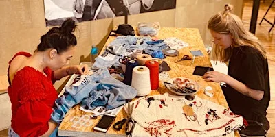 RESTORATION LONDON Sashiko+Boro - Japanese Mending Workshop ~ BROADSTAIRS! at Riparo Lounge