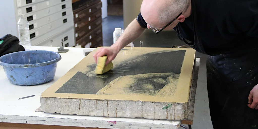 Stone Lithography Weekend Course at Cork Printmakers