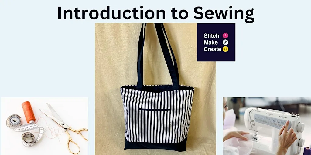 Learn To Sew In A Day & Make A Stylish Fully Lined Tote Bag at Unit 4 Horbury Business Complex