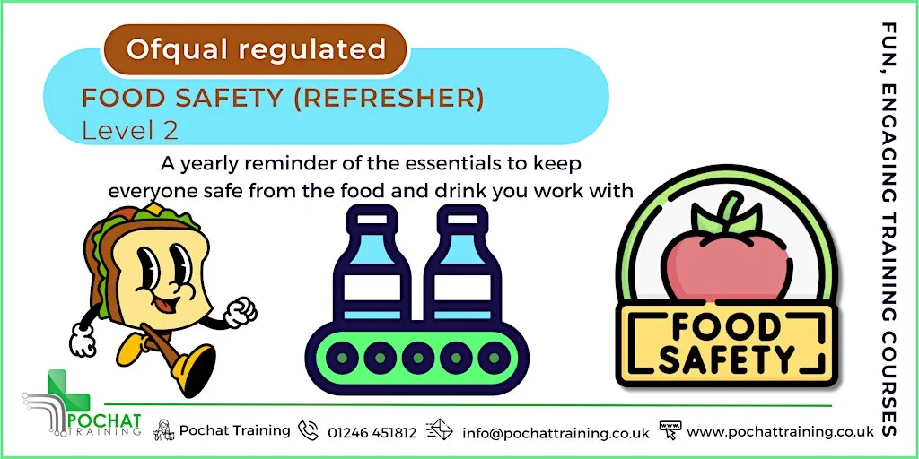 Level 2 Food Safety (Refresher) (Physical classroom)