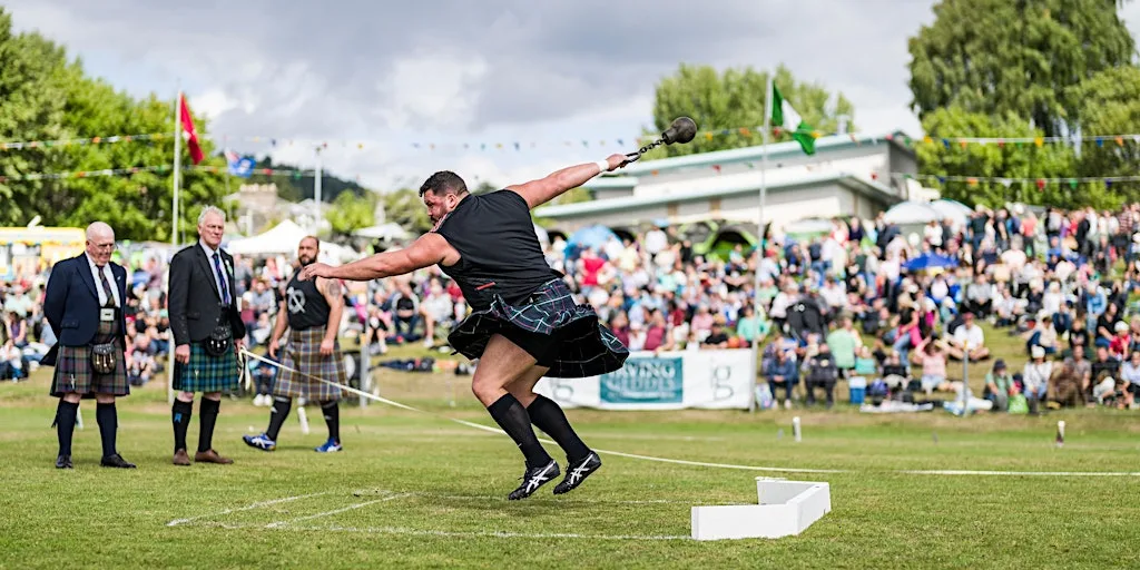 Crieff Highland Gathering 2026 at Market Park