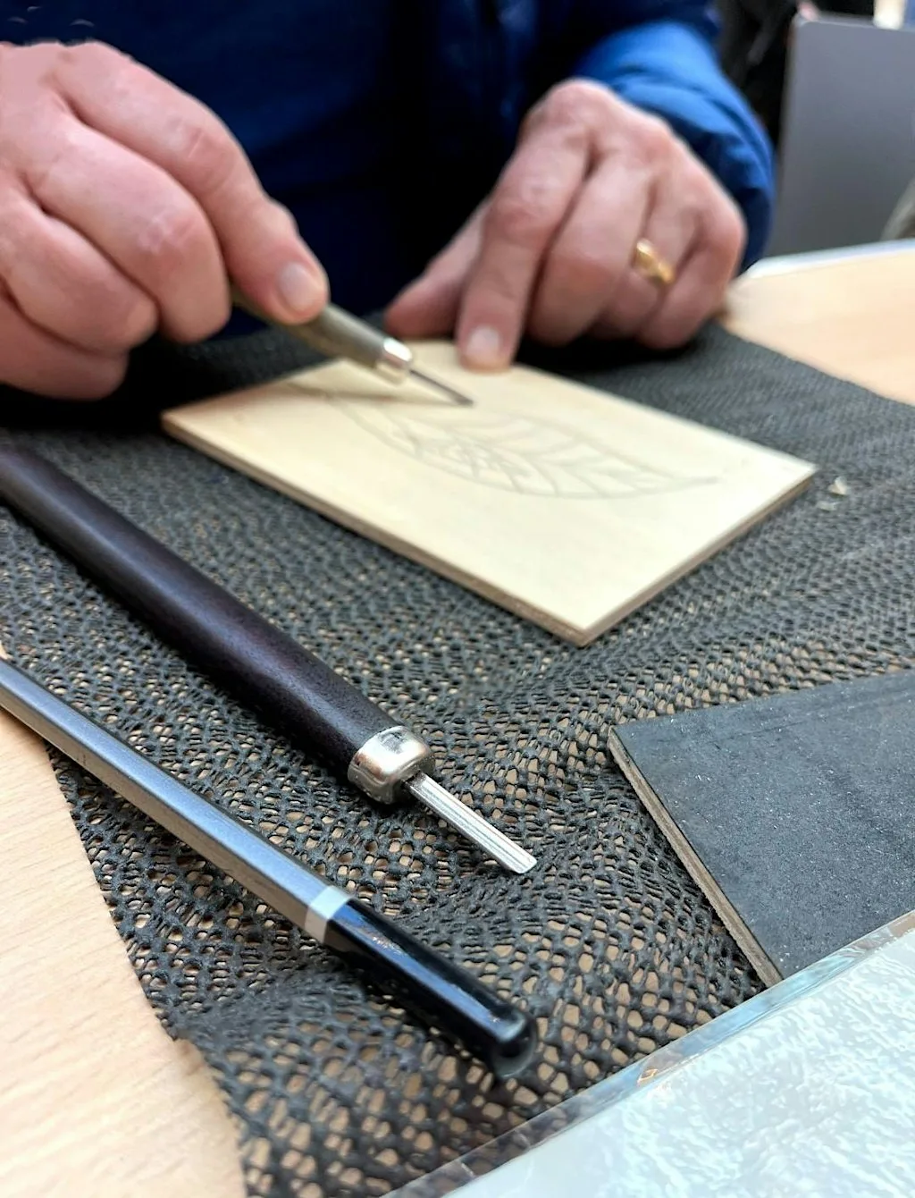 Woodcut Workshop at Cass Art