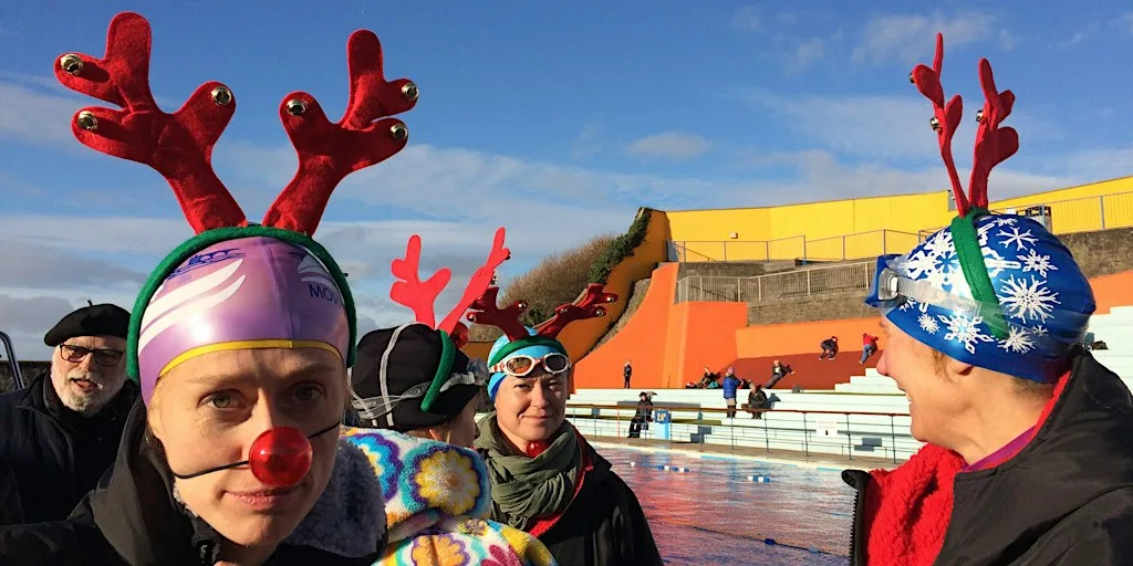 Portishead Popsicle 2026 - festive cold water swimming gala