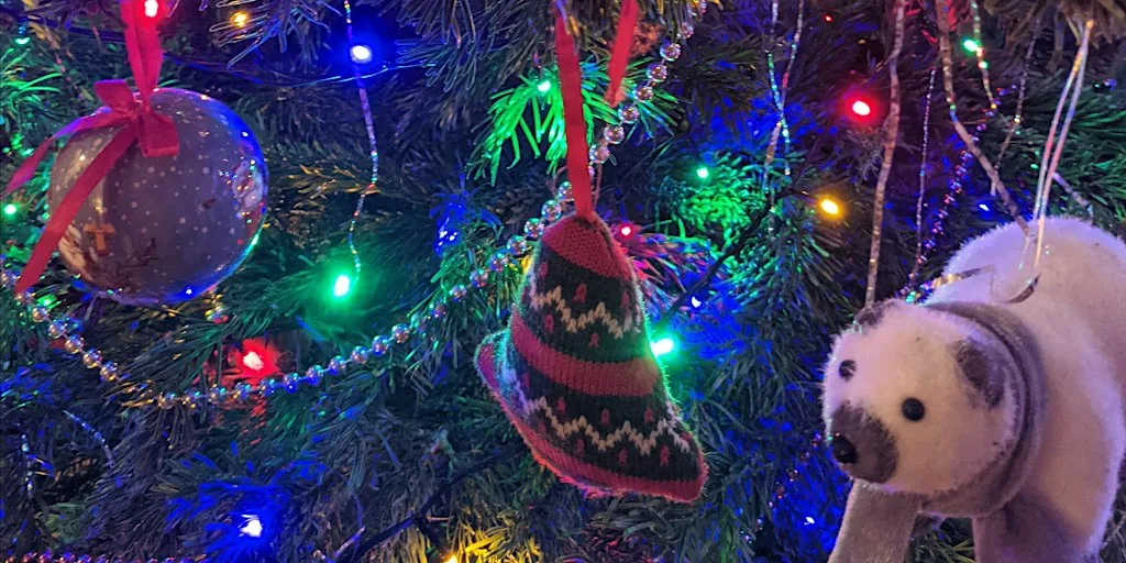 Santa's Grotto at Wayside Farm shop - 13th December