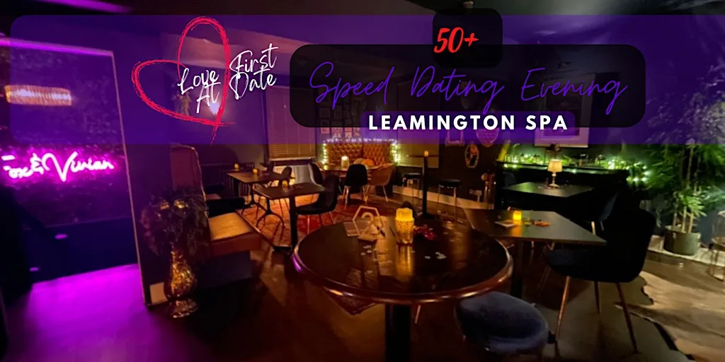 50+ Speed Dating Evening in Leamington Spa at The Fox and Vivian