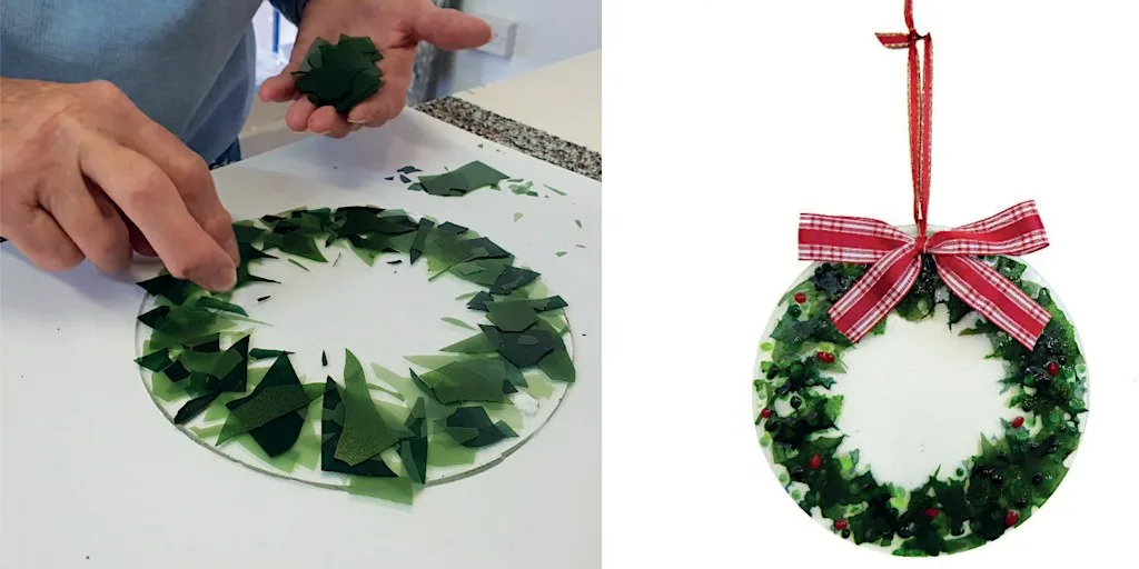 Wreath Making Glass Fusing Class