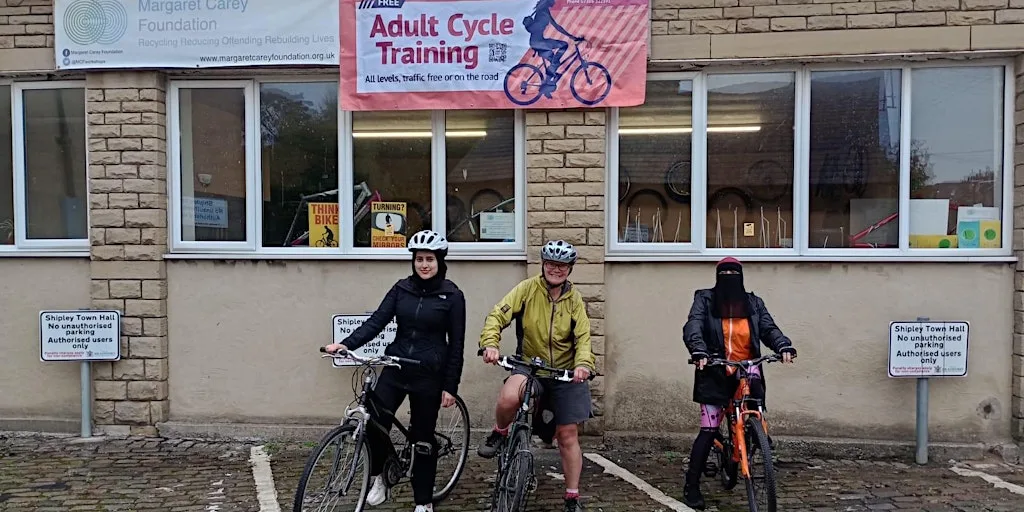 First Time Riders and Improvers (L0 & L1 ) Shipley Active Travel Hub at Shipley Active Travel Hub
