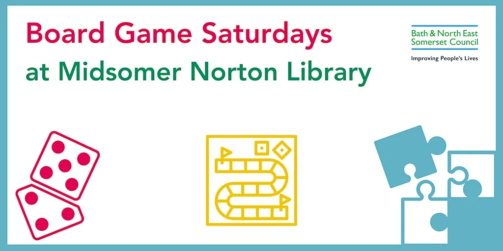 Board Game Saturdays at Midsomer Norton Library at Library & Information Service