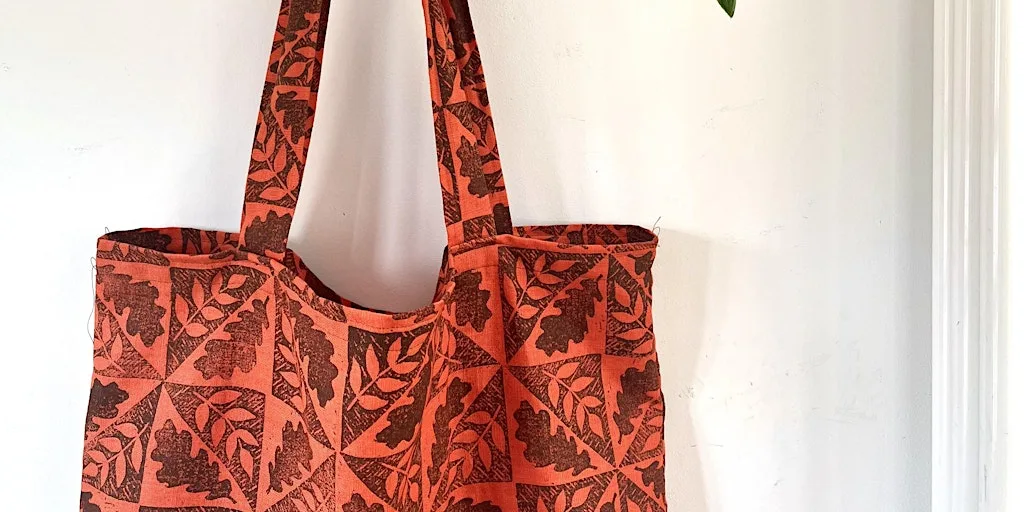 Introduction to block printing: print a tote bag at The Craft House