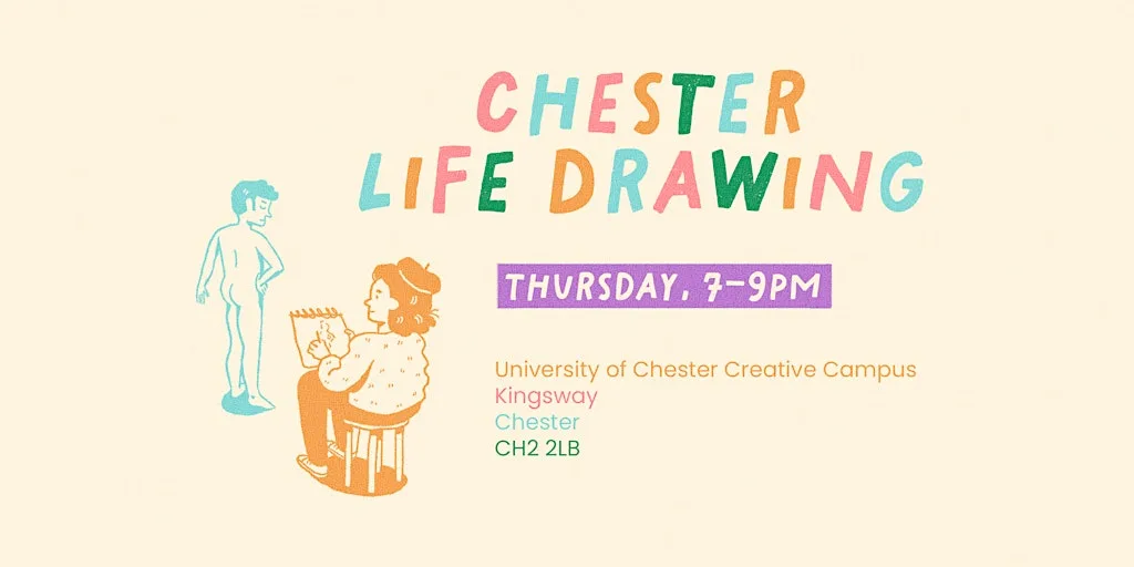Chester Life Drawing at University of Chester, Creative Campus, Kingsway