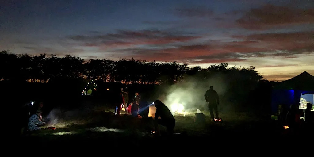 Family Summer Wild Camp Out at Ryton Pools Country Park at Ryton Pools Country Park