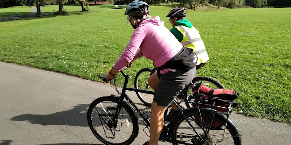 Ladies First Time Riders & Improvers Cycle Lesson Parkside Sports Centre at Parkside Sports Centre