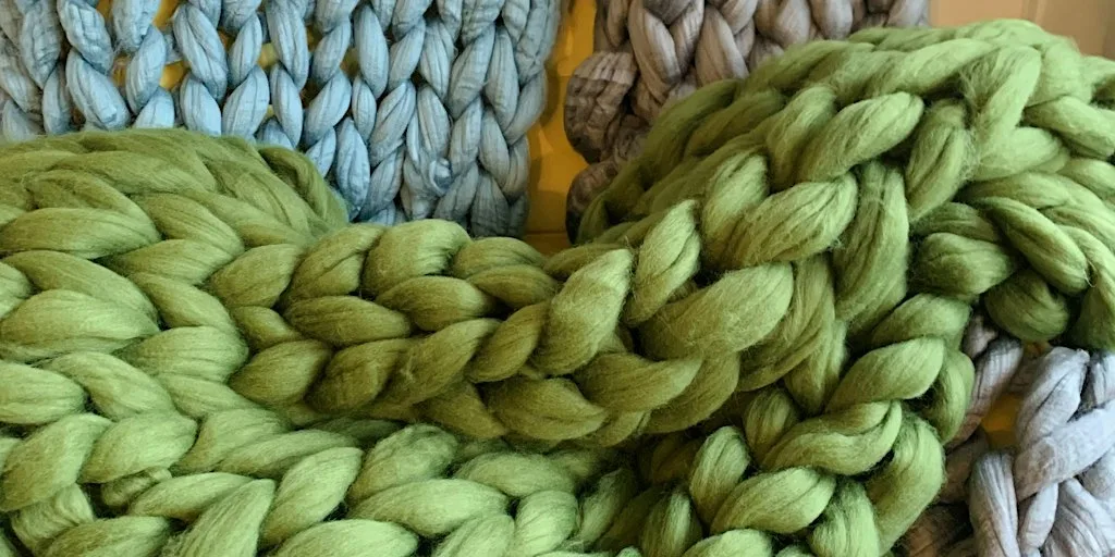 Arm Knitted Blanket (Eccles)
