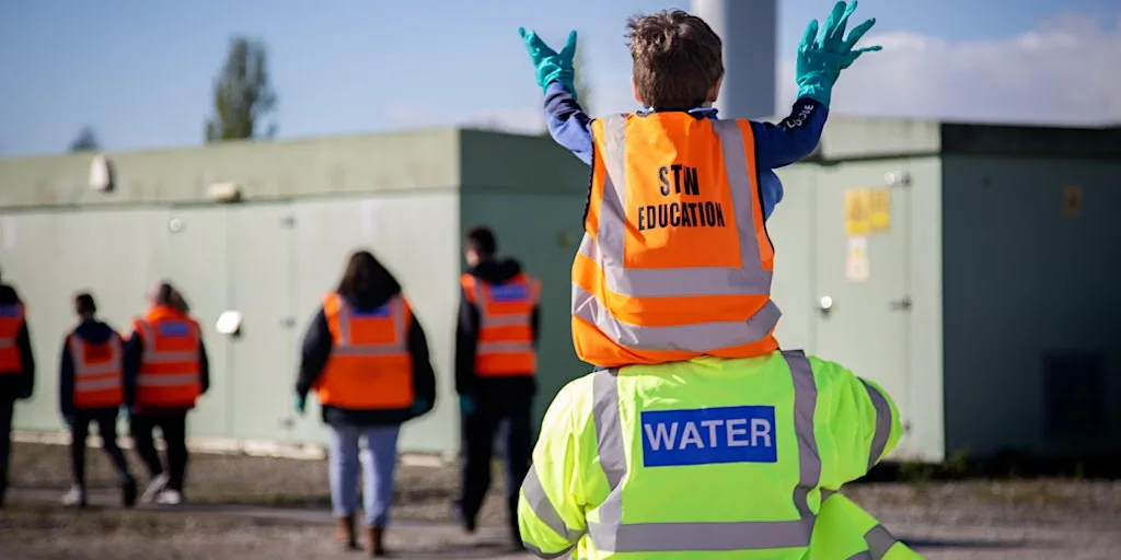Lifting the Lid on Sewage Treatment Works tour - Strongford
