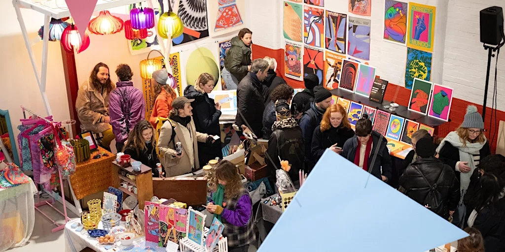 XMAS ART + DESIGN MARKET || East London, N16 at Abney Public Hall