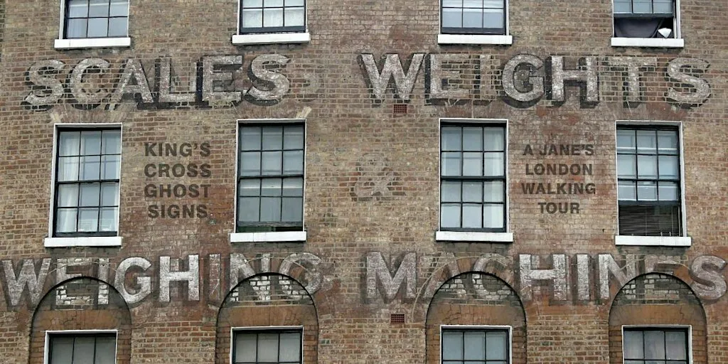 Kings Cross Ghostsigns – hand-painted history – a guided walk