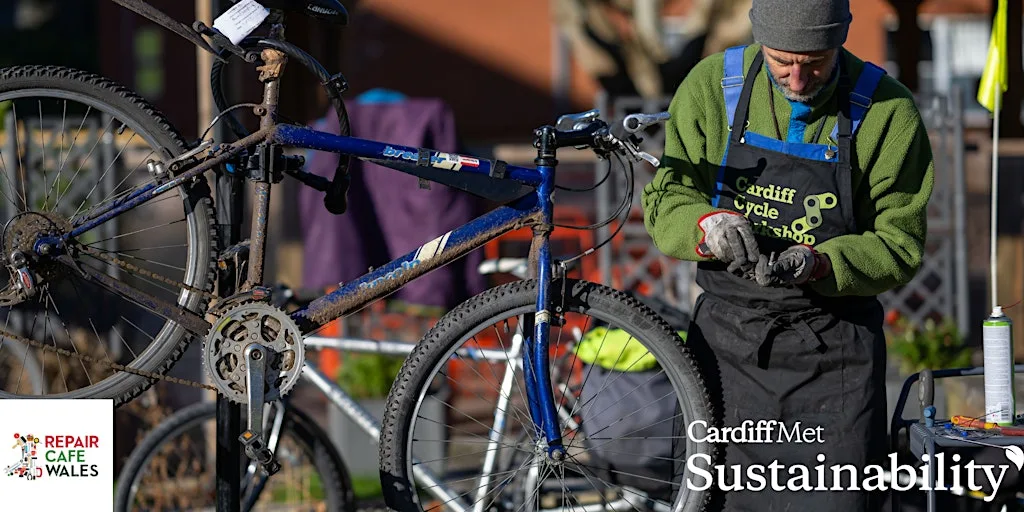 Dr. Bike Free Servicing and Security Marking Llandaff Campus at Cardiff Metropolitan University