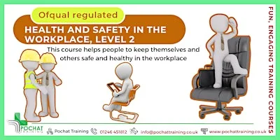 QA Level 2 Award in Health and Safety in the Workplace (RQF) (Face to Face) at Pochat Training