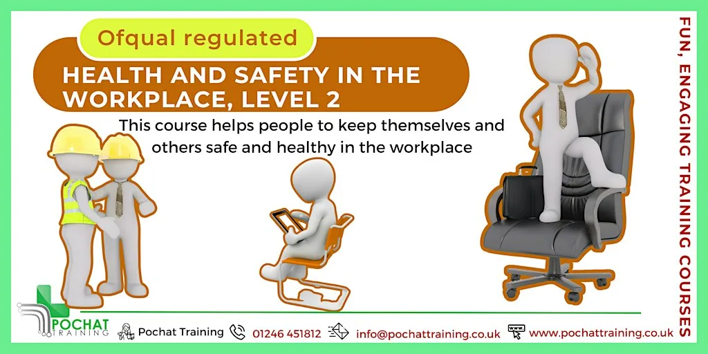 QA Level 2 Award in Health and Safety in the Workplace (RQF) (Face to Face)