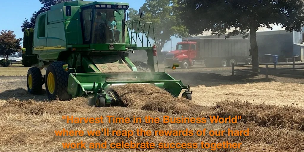 Harvest Time in the Business World