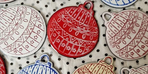 Enamel Christmas Decorations Class